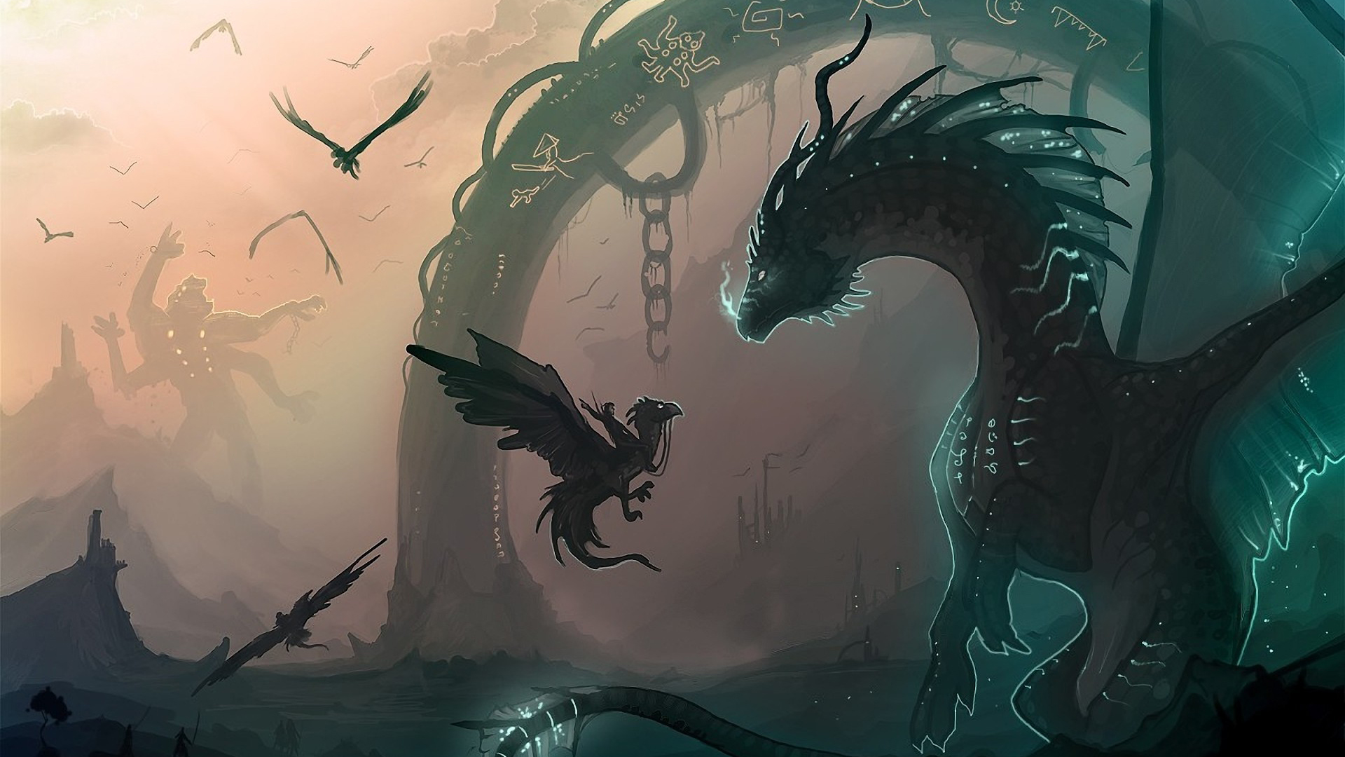 Fantasy Dragons Paint 2K Dreamy