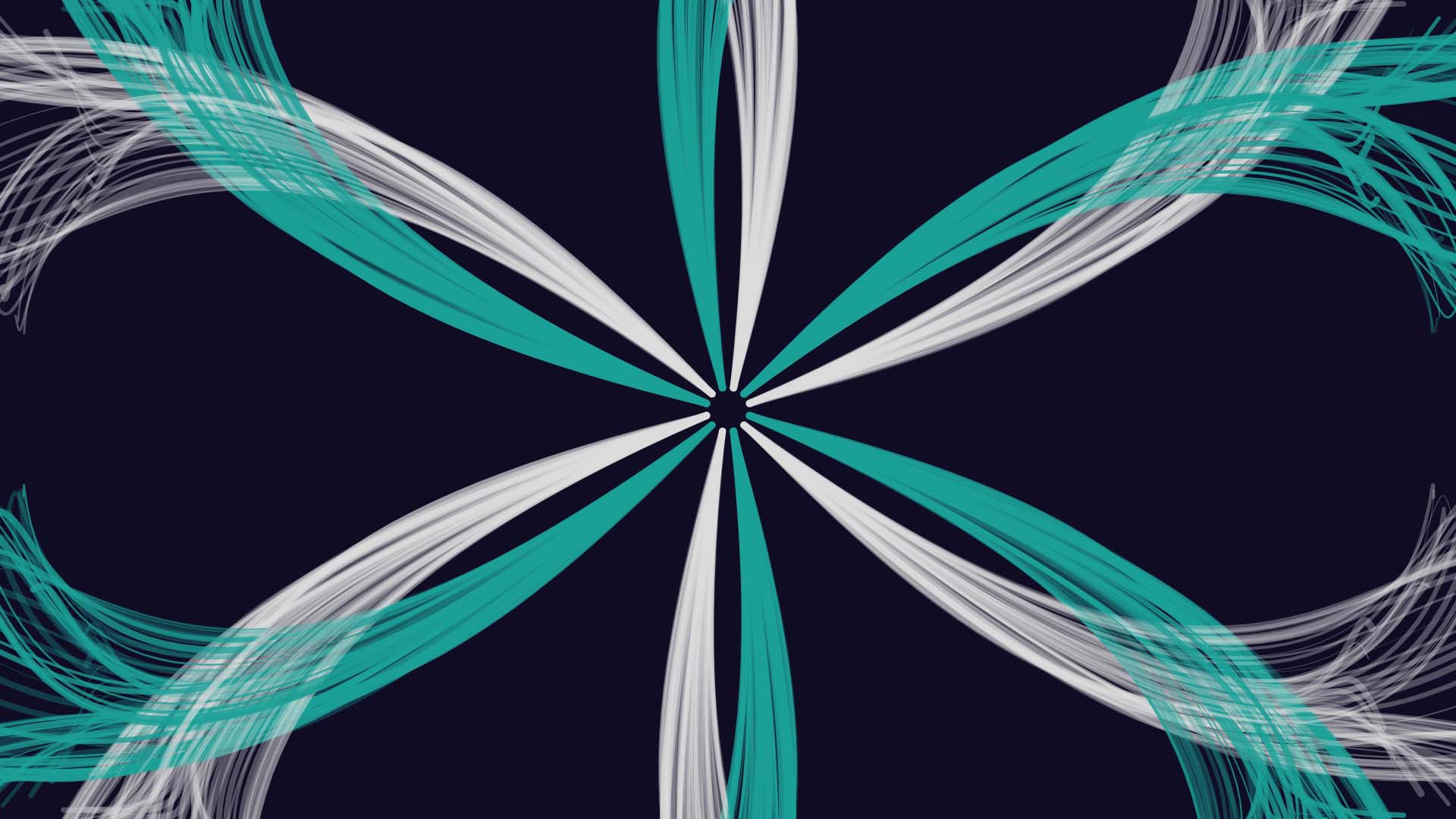 Blue generative white 2K abstract