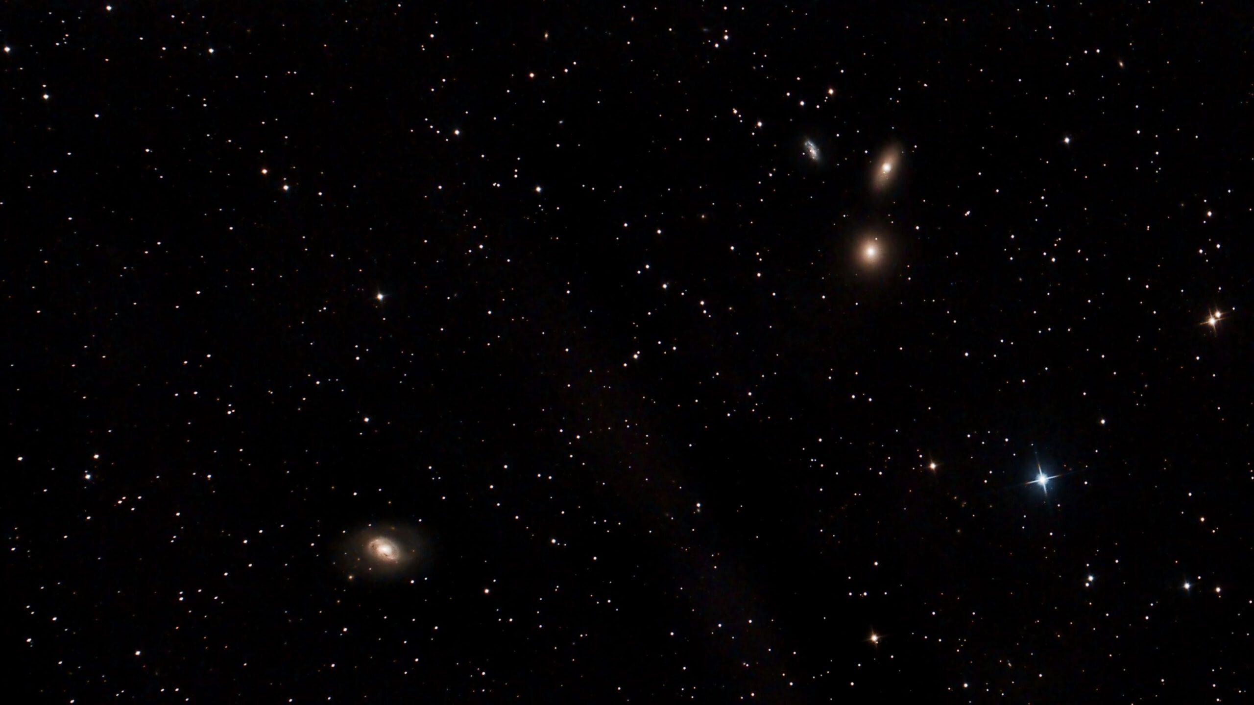 Galaxies Stars Glare Black Wallpaper K 2K Space