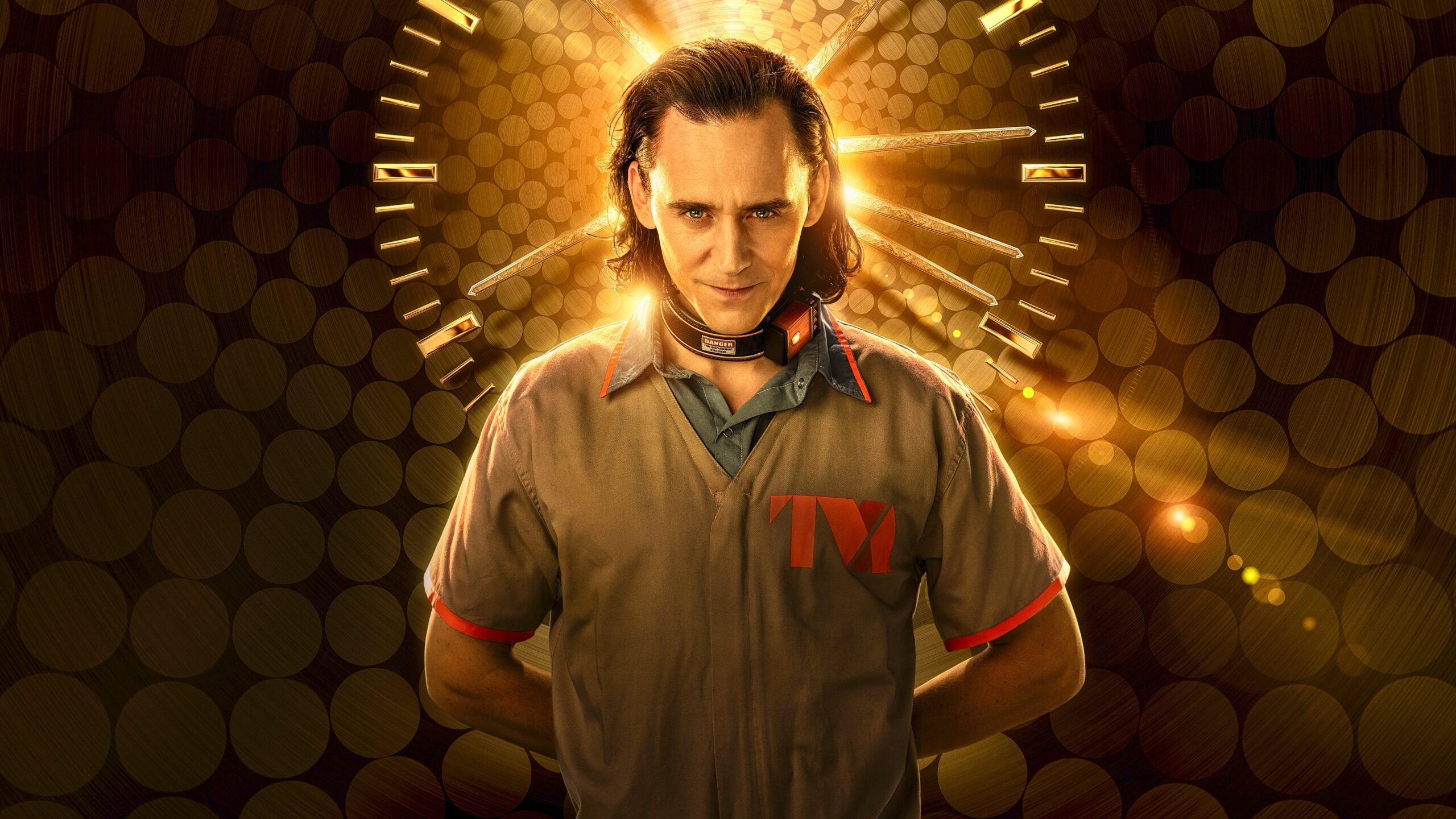 Loki Marvel Comics Tom Hiddleston Yellow Light Wallpaper 2K Loki