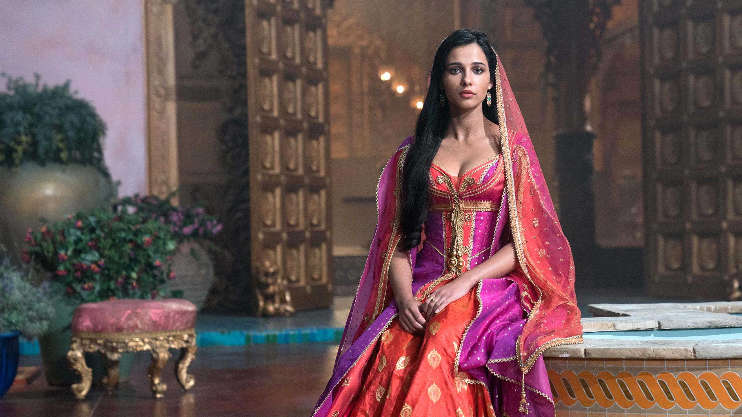 Naomi Scott as Princess Jasmine in Aladdin