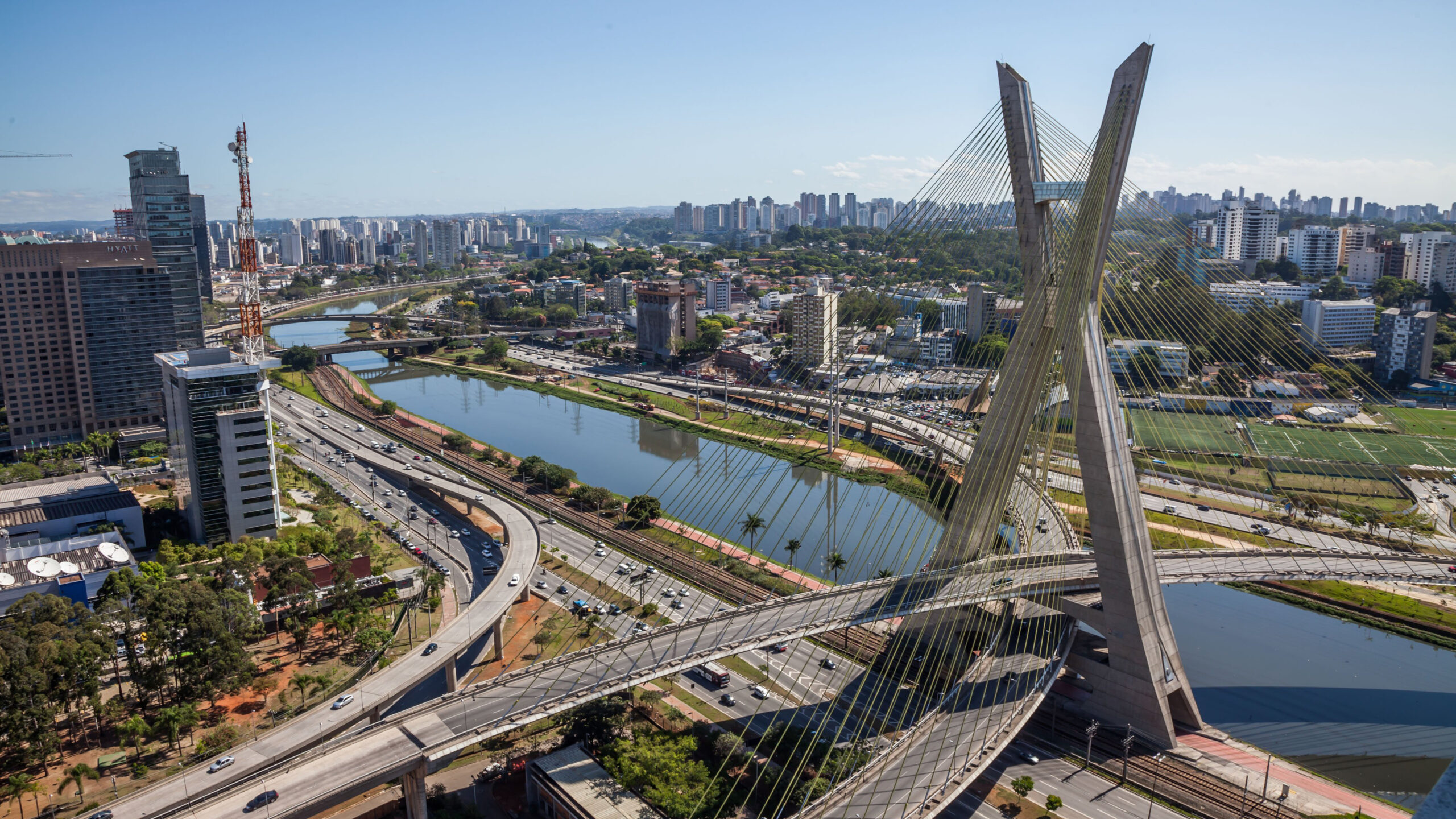 Brazil Octavio Frias de Oliveira Sao Paulo Bridge K 2K Travel