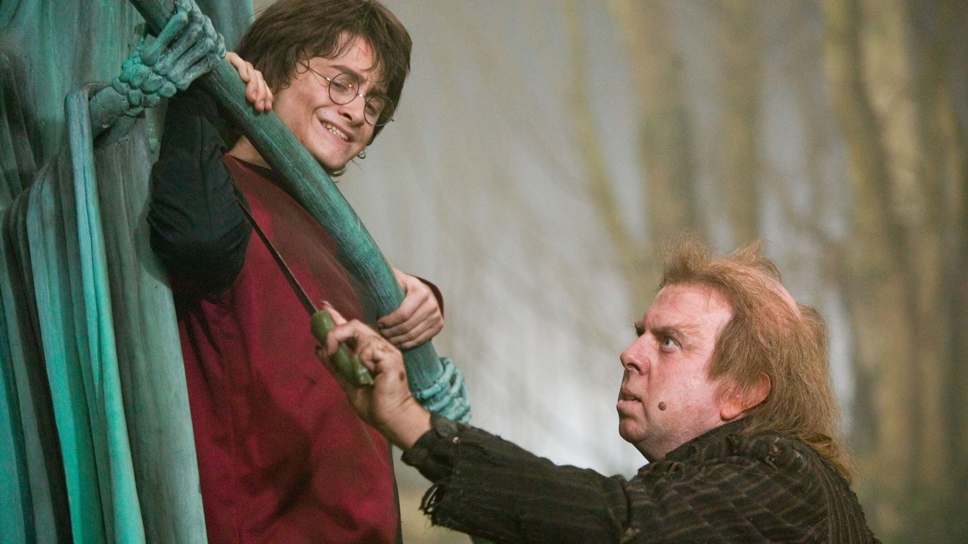 Daniel Radcliffe Harry Potter Peter Pettigrew Timothy Spall 2K Harry Potter and the Goblet of Fire