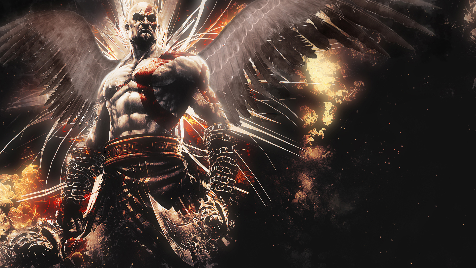 Kratos Wings 2K God Of War III