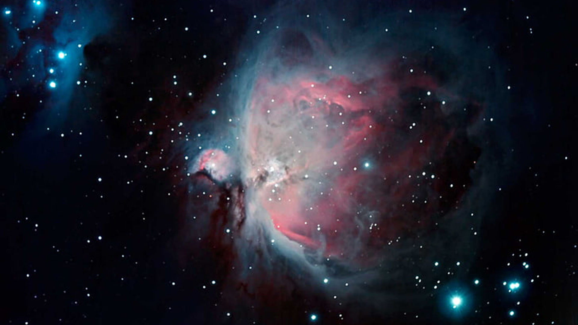 Space Orion Nebula Stars Galaxy Dark Wallpaper 2K Galaxy