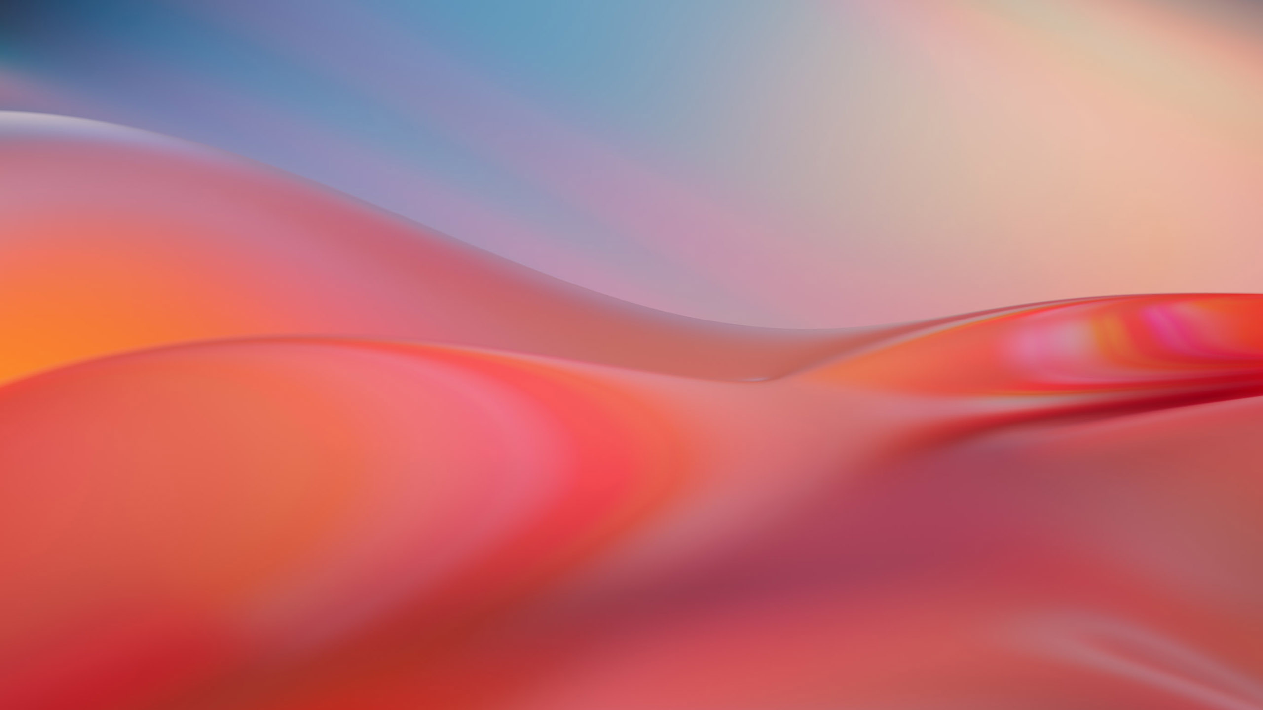 Orange Pink Windows Liquid 2K Abstract