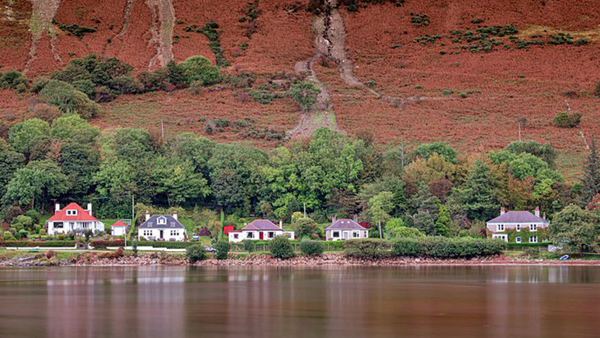 Village of Lochranza on the Isle of Arran Scotland 2K Travel