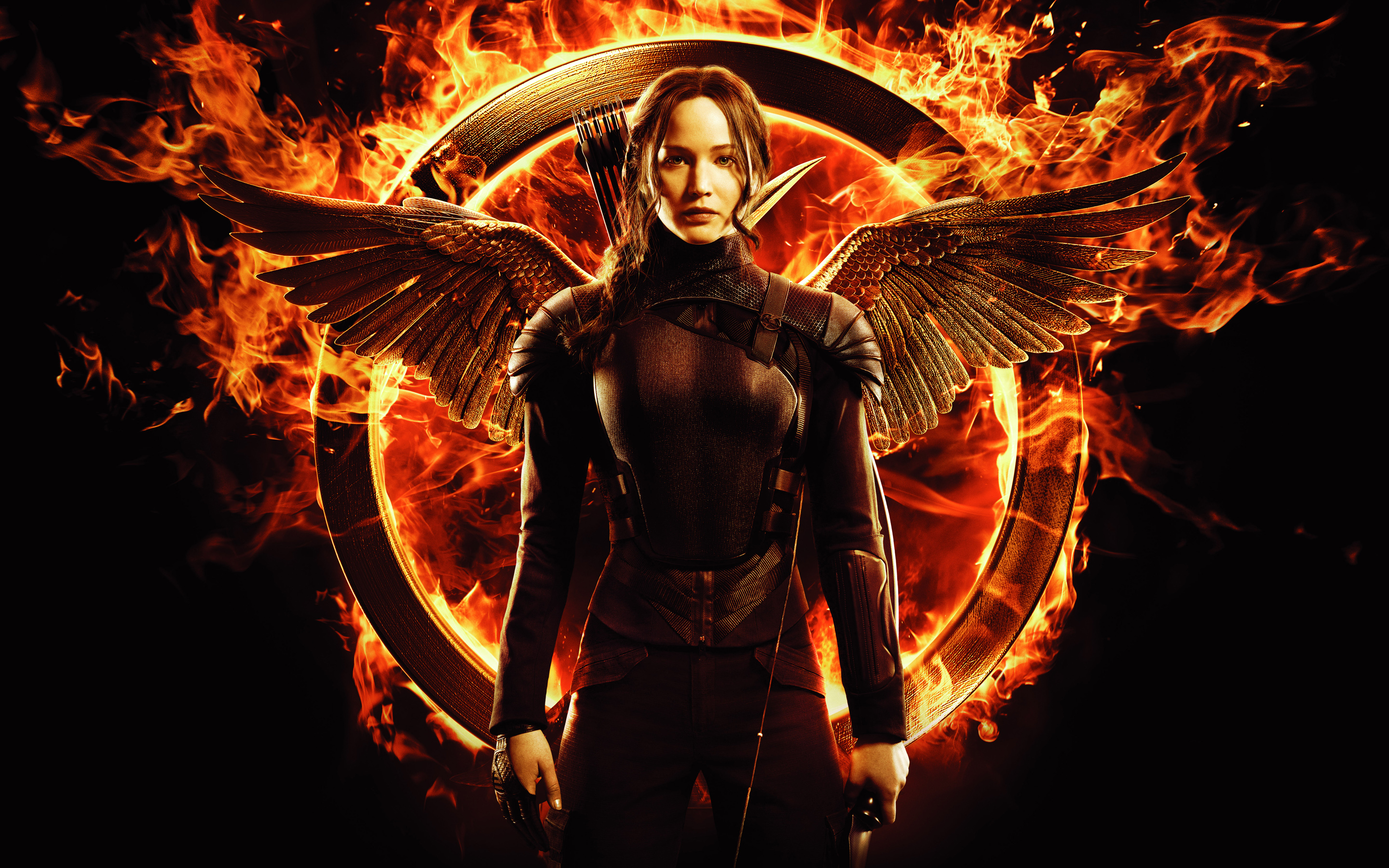 Jennifer Lawrence in Hunger Games Mockingjay