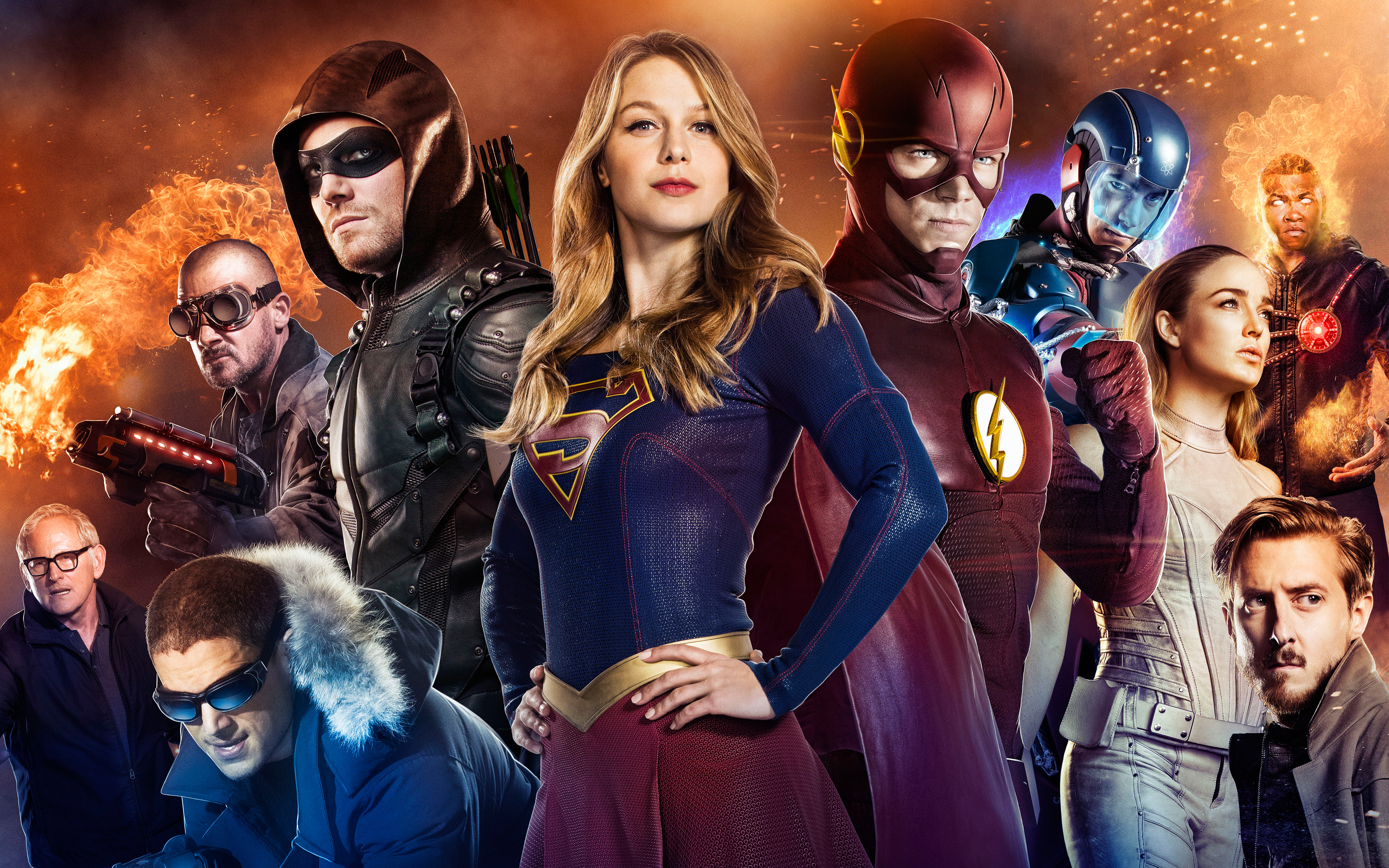 Arrow Supergirl Flash Legends Of Tomorrow K
