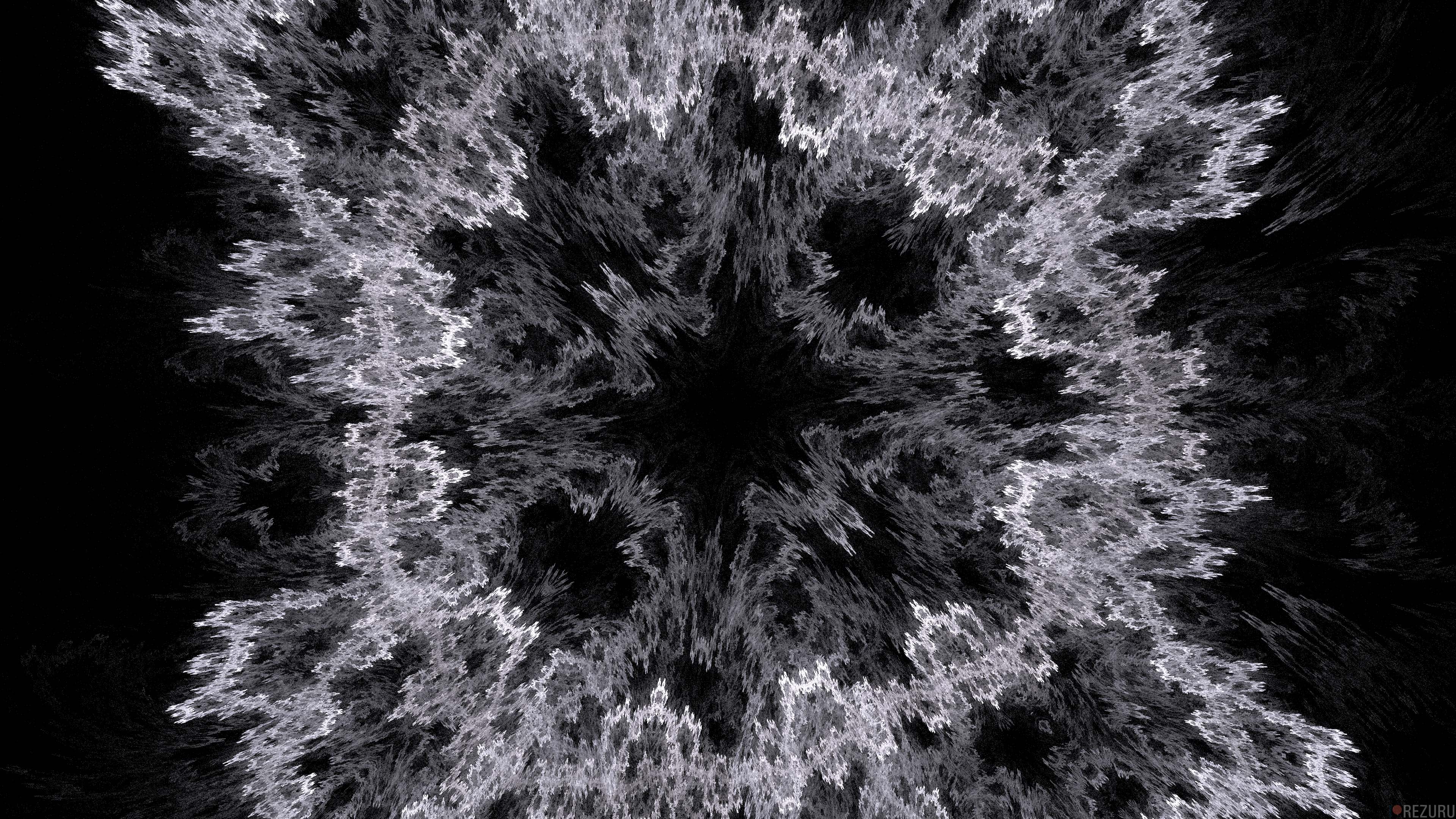 Abstract White K 2K Abstract