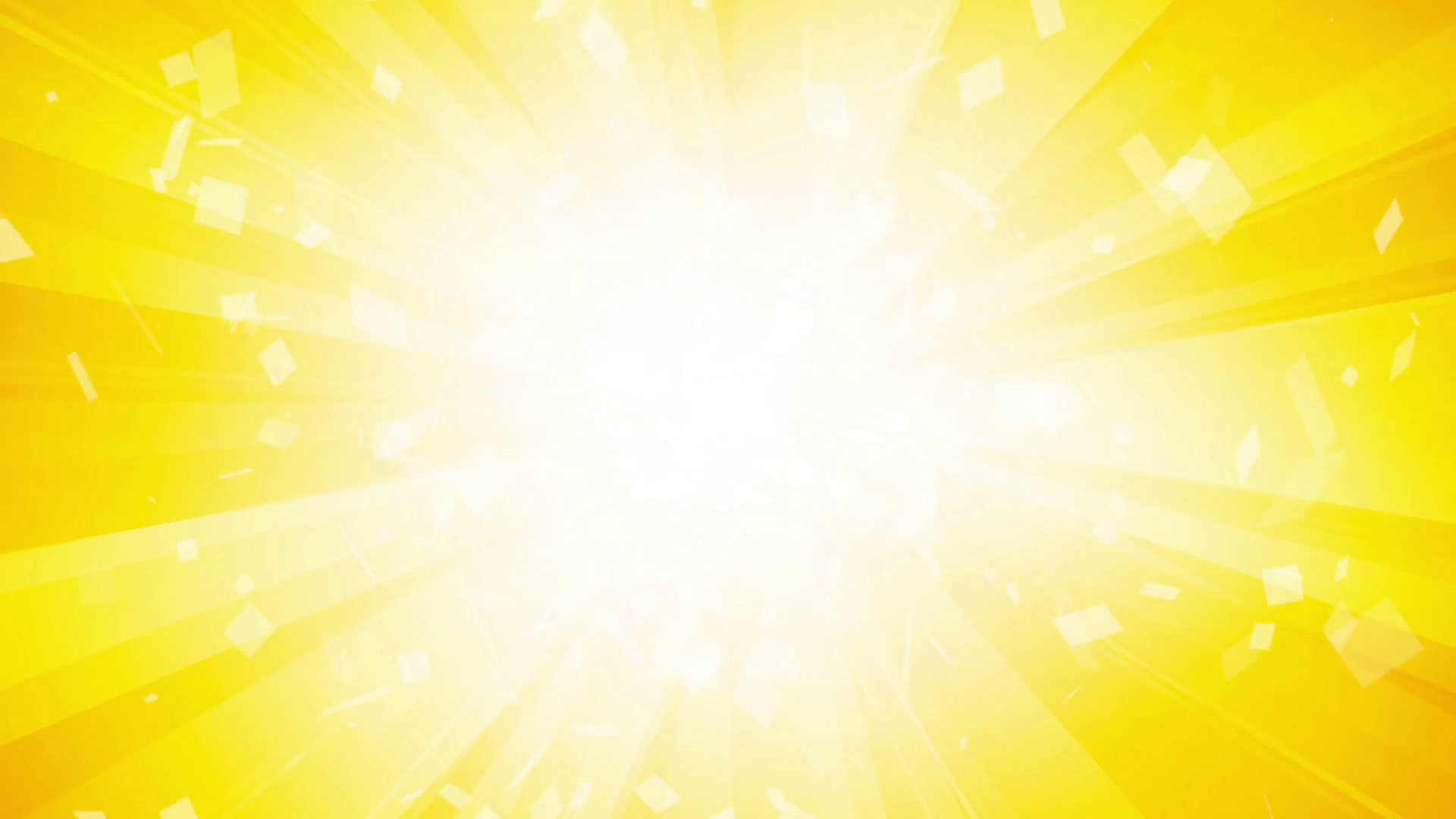 White Particles Yellow Shades Wallpaper 2K Yellow