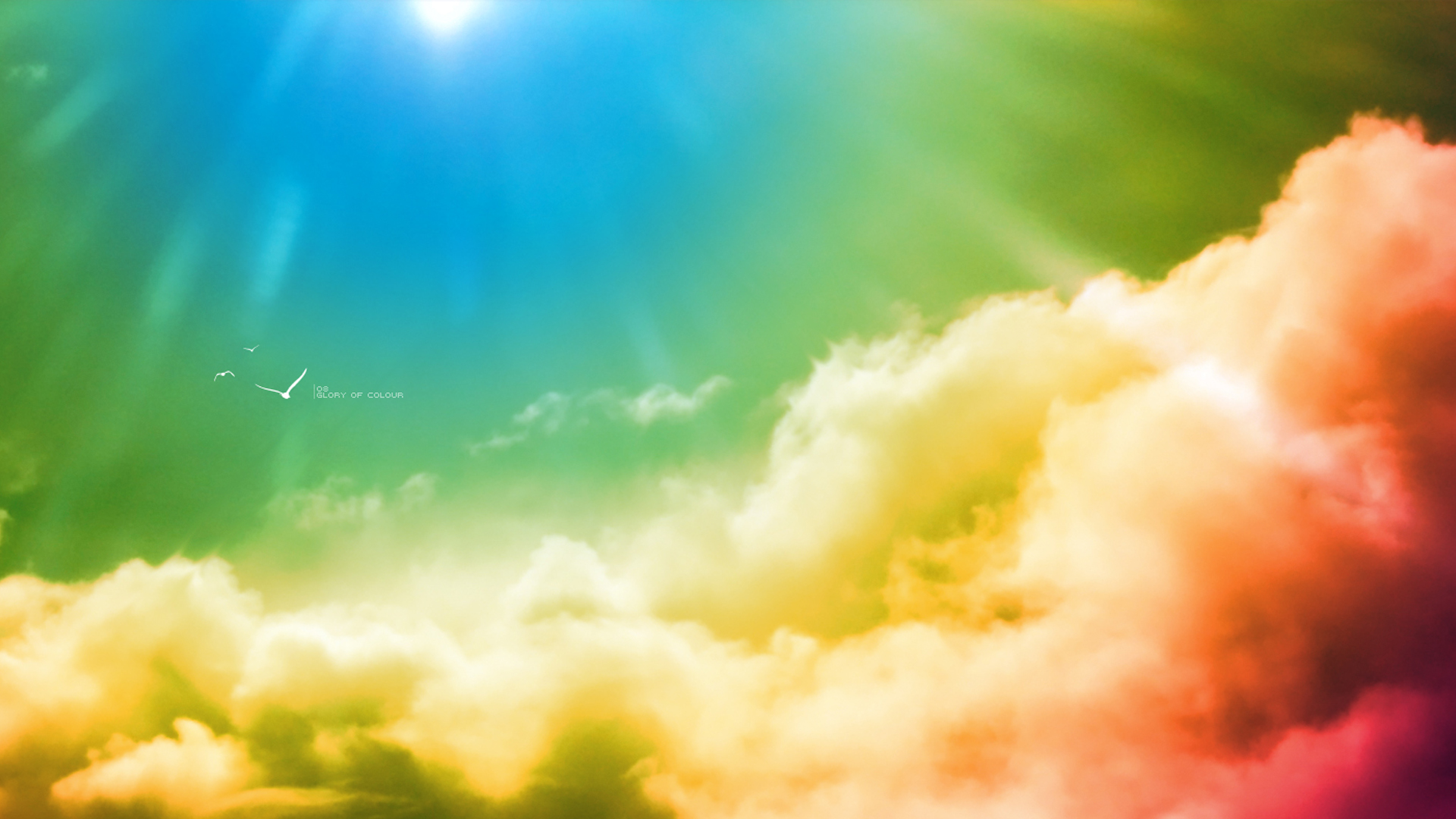 Colorful Clouds 2K Nature