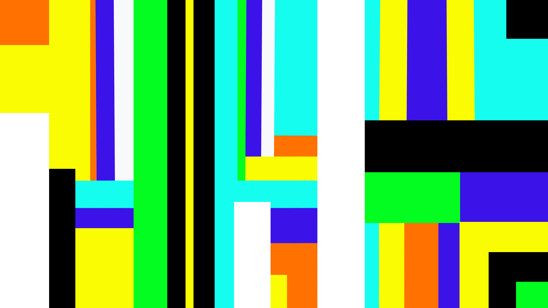 Colorful Square Shape Stripes 2K Abstract