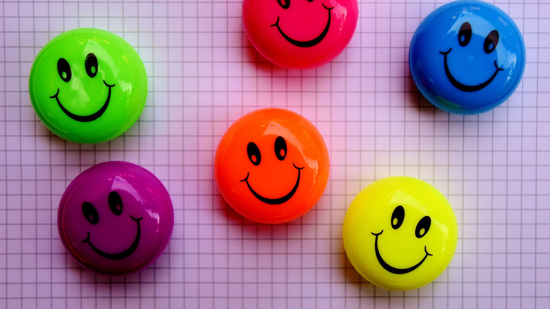 Funny Colorful Smiley Emoji Badges 2K Emoji