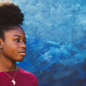 Black Girl In Blue Wallpaper K K 2K Black Girl