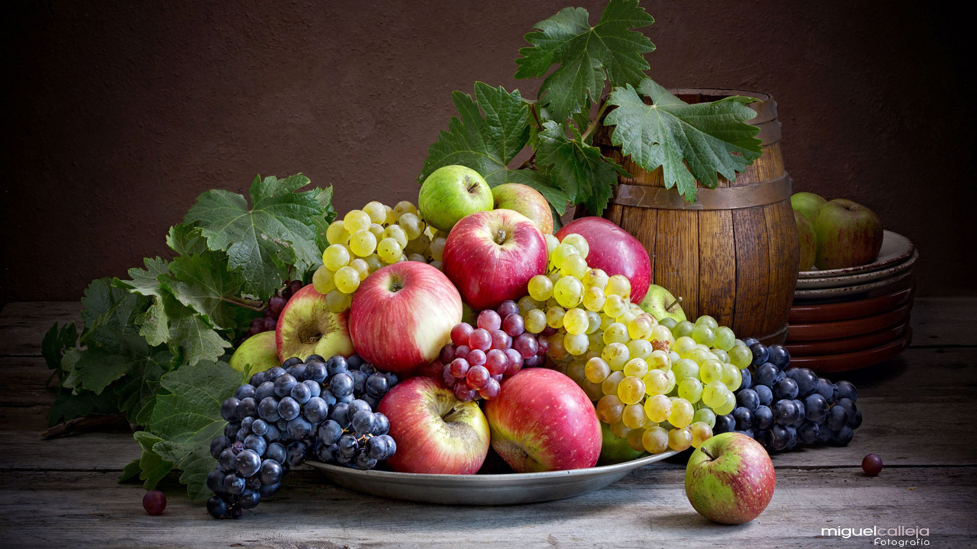 Apple Grapes 2K Fruit