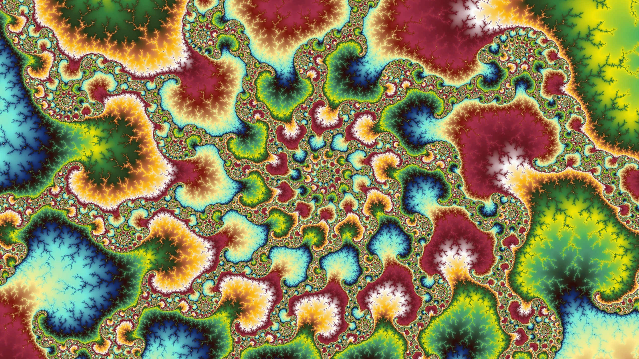 Colorful Psychedelic Fractal Trippy 2K Trippy