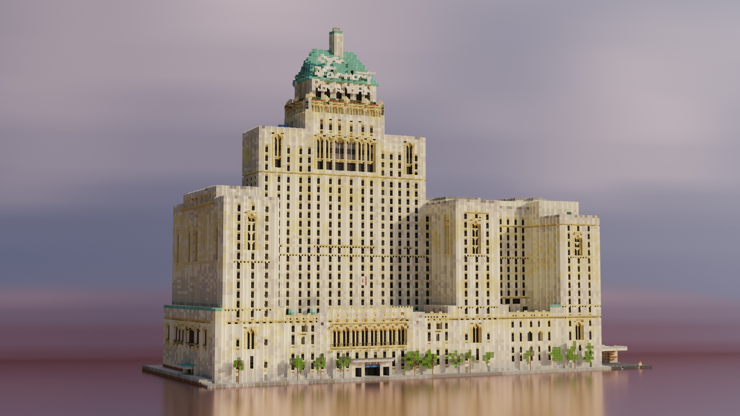Building Hotel Toronto 2K Minecraft