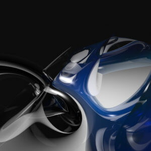 Blue White D Abstract K 2K Abstract