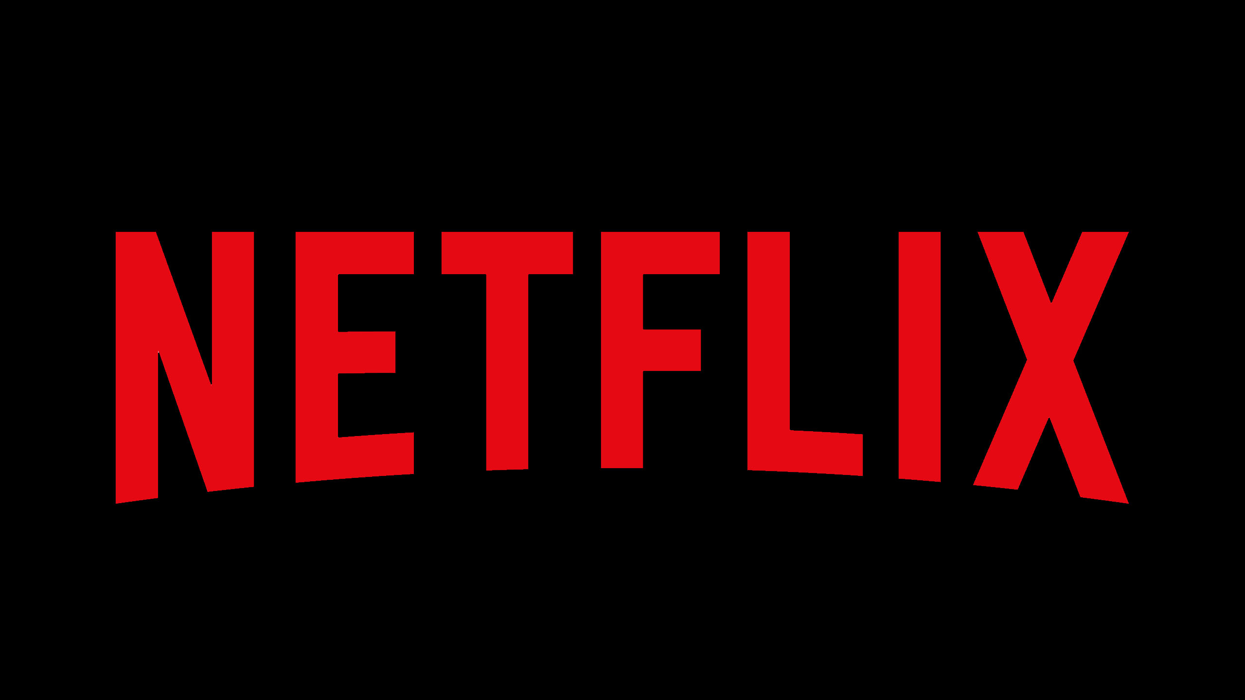Red Netflix Word Black Wallpaper 2K Netflix
