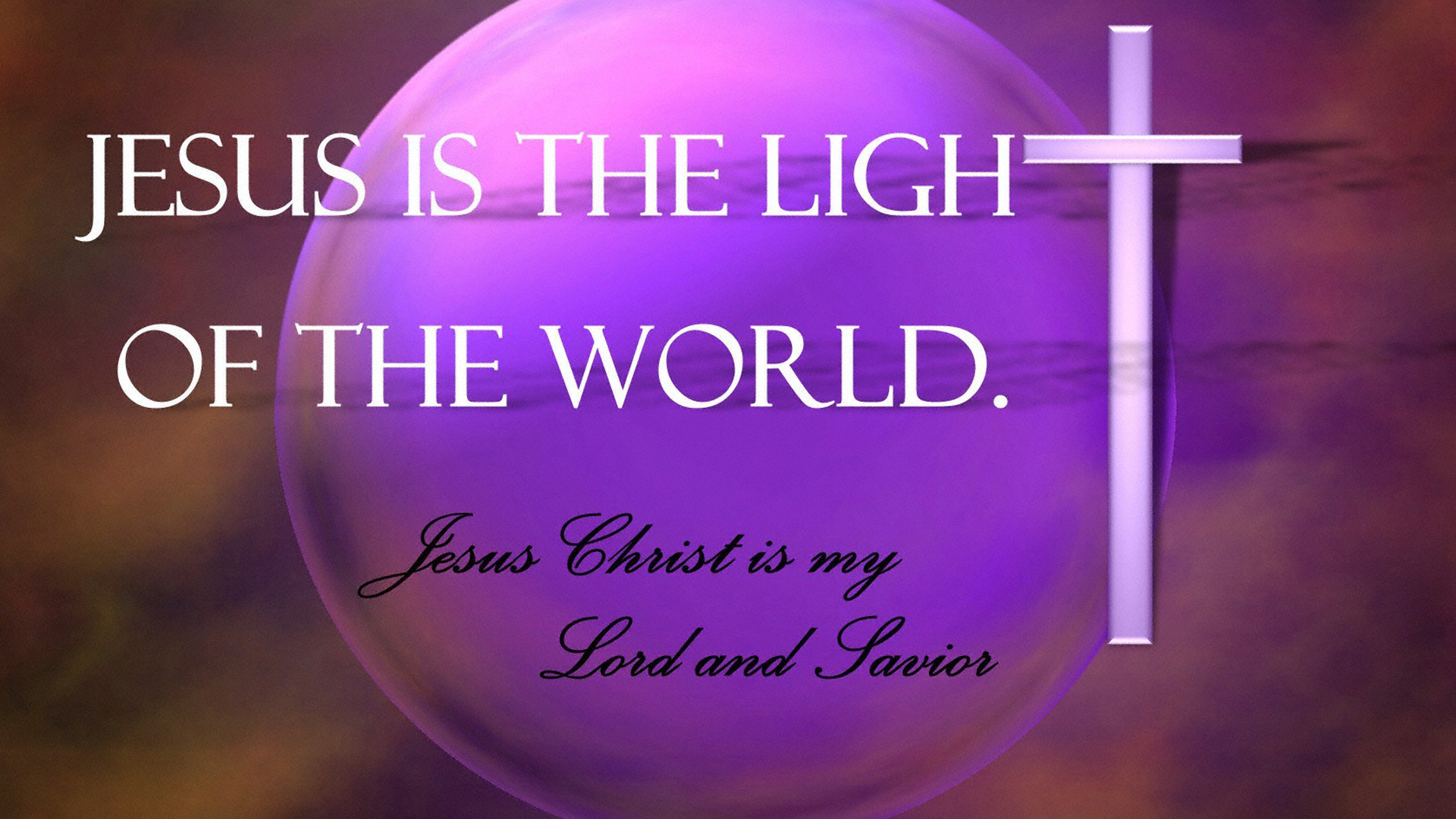 Jesus Is The Light Of The World 2K Jesus