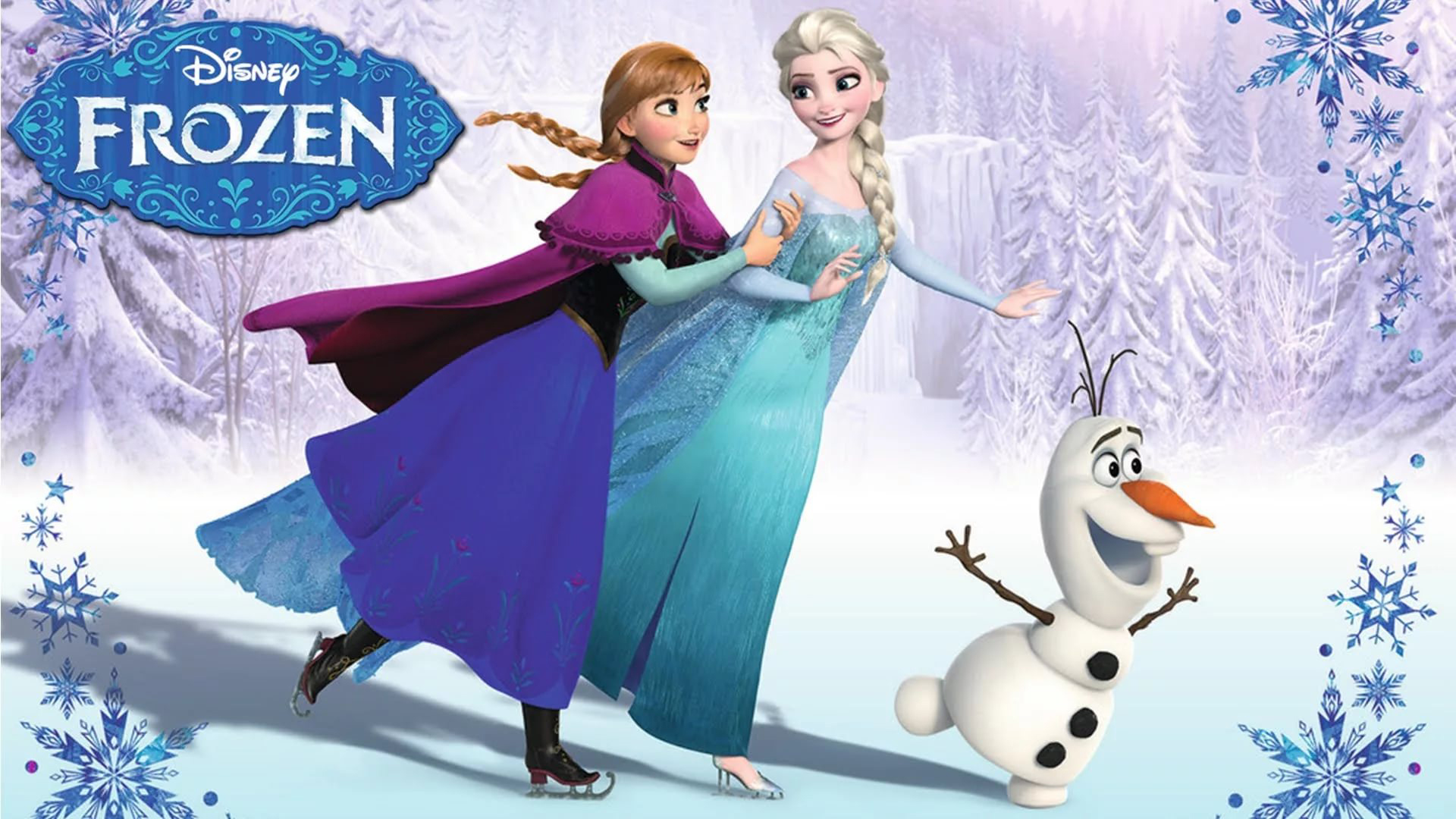 Olaf Anna Elsa 2K Frozen