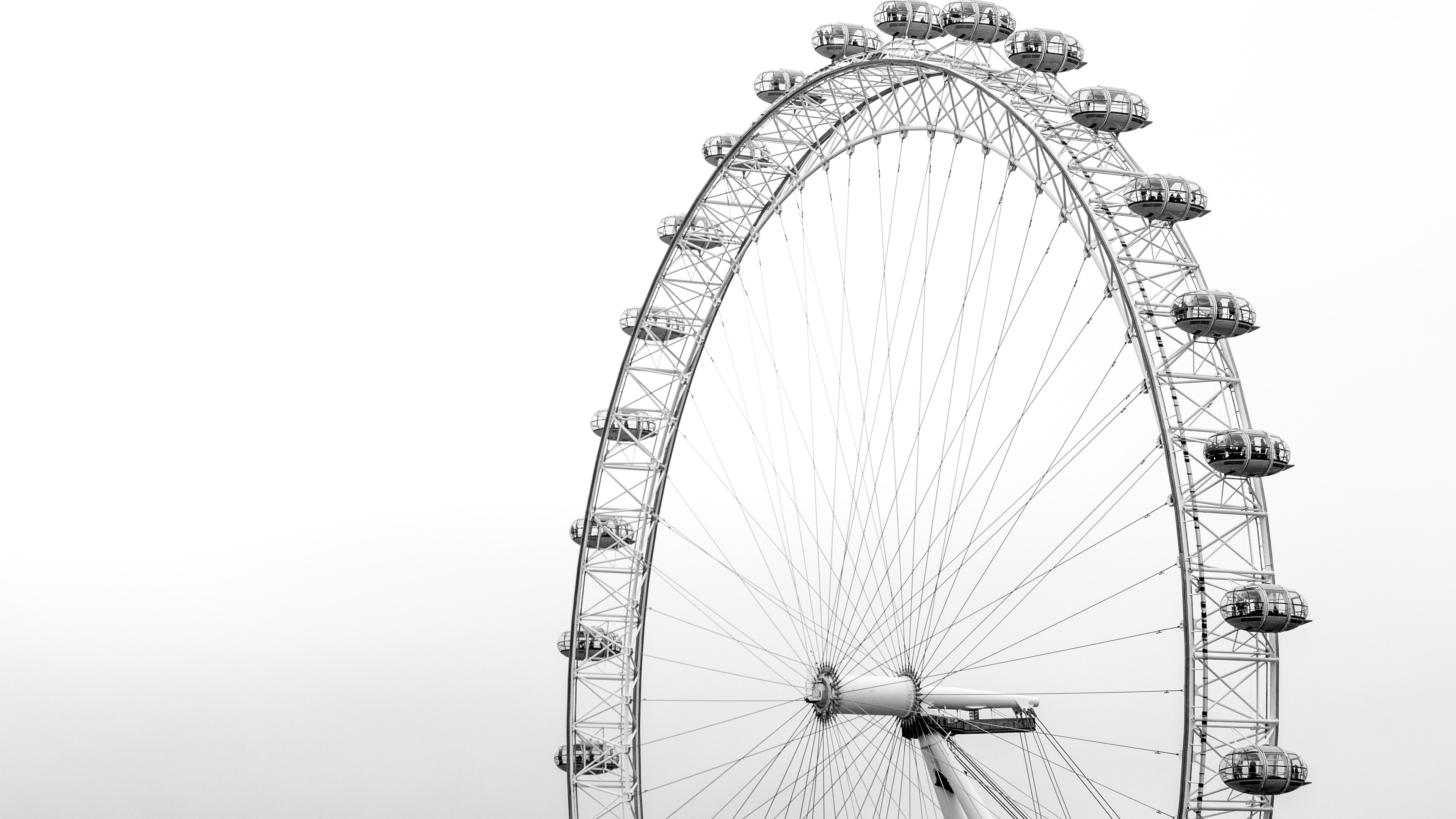 White Wallpaper K 2K White