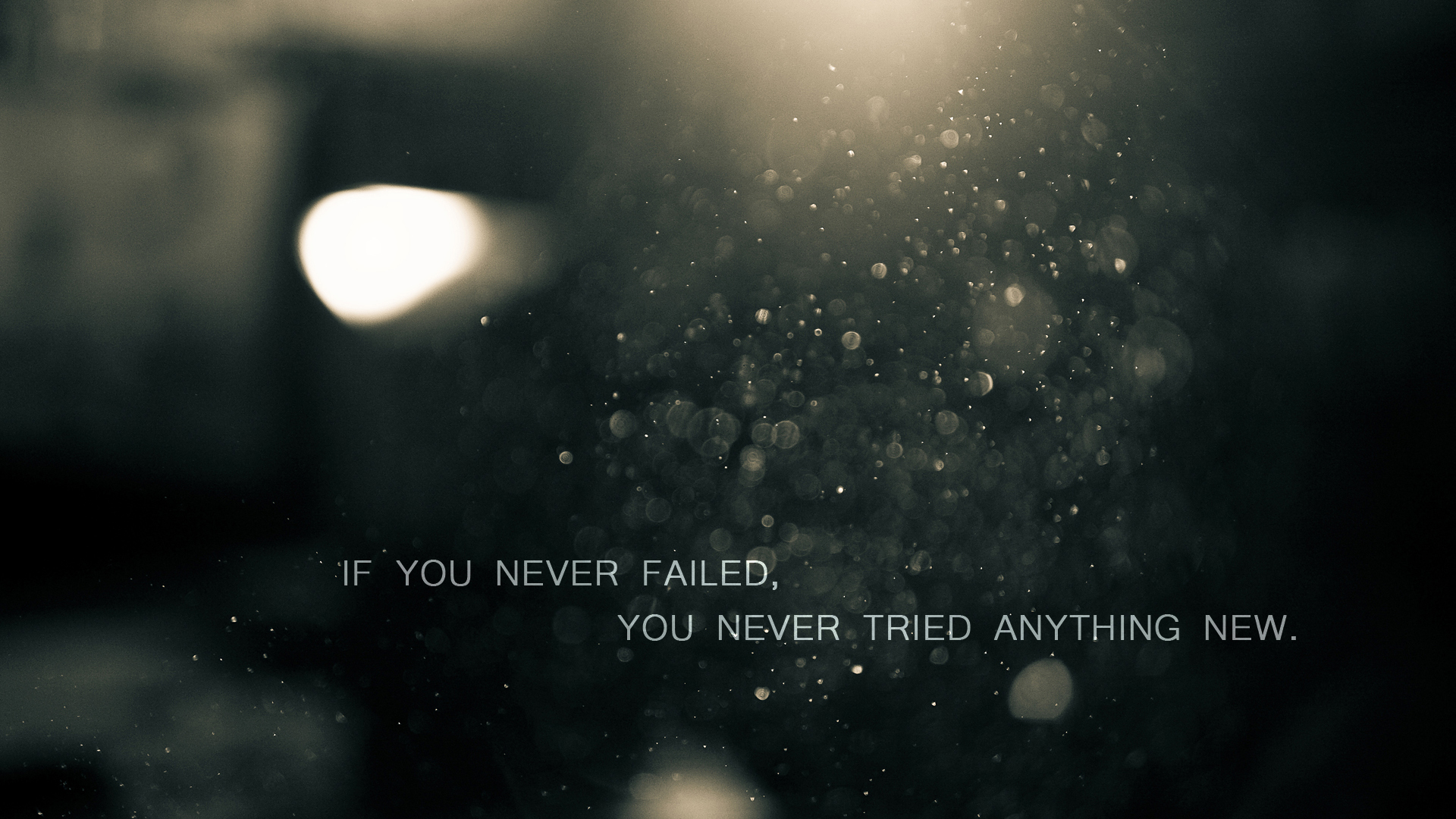 If You Never Failed You Never Tried Anything New 2K Inspirational