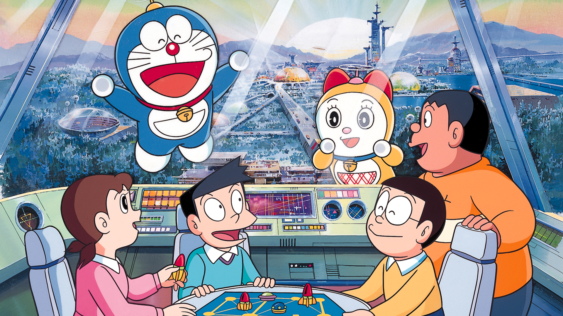 Doraemon And Friends Playing Game 2K Doraemon