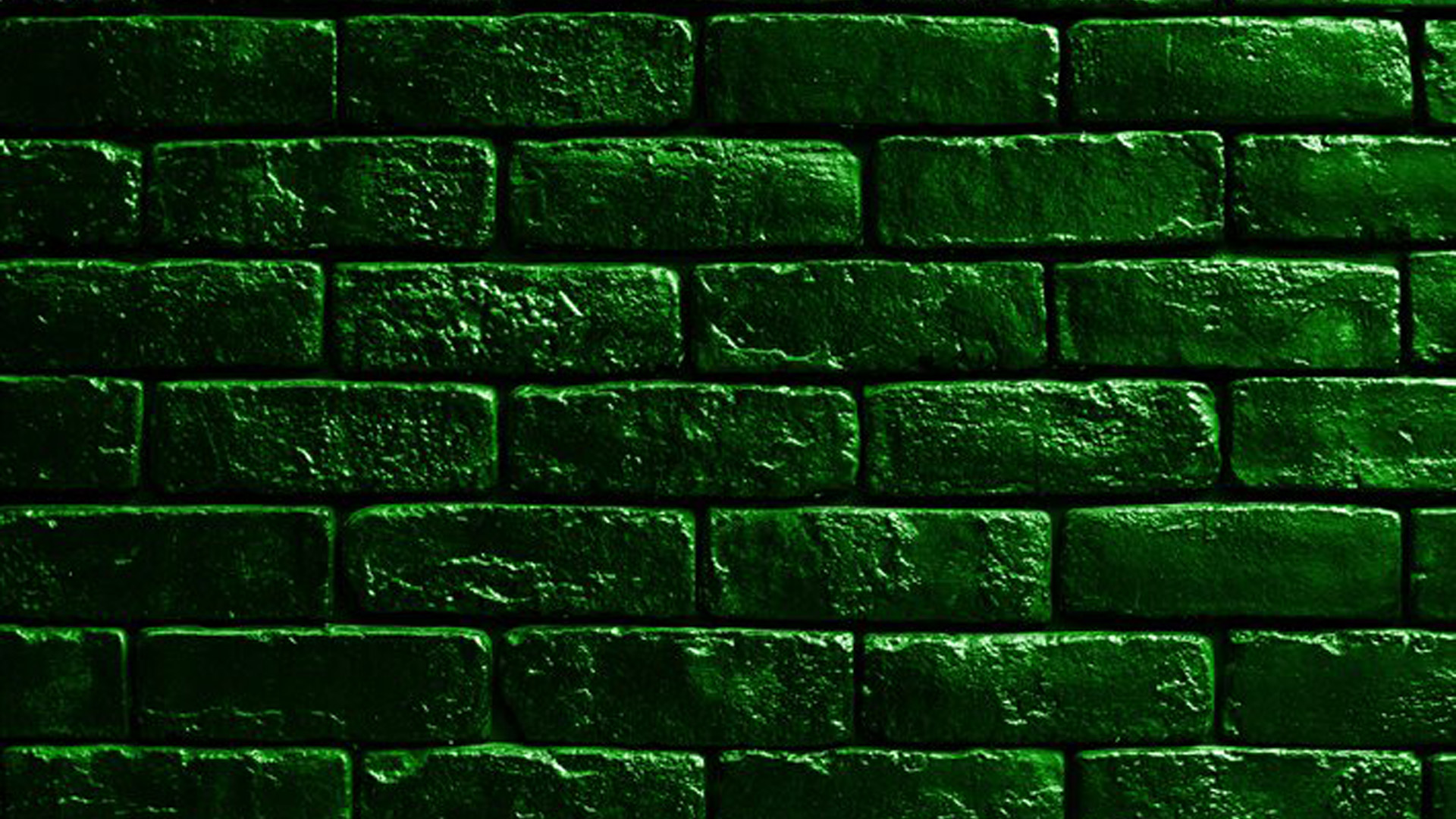 Green Brick Wall Textures 2K Brick