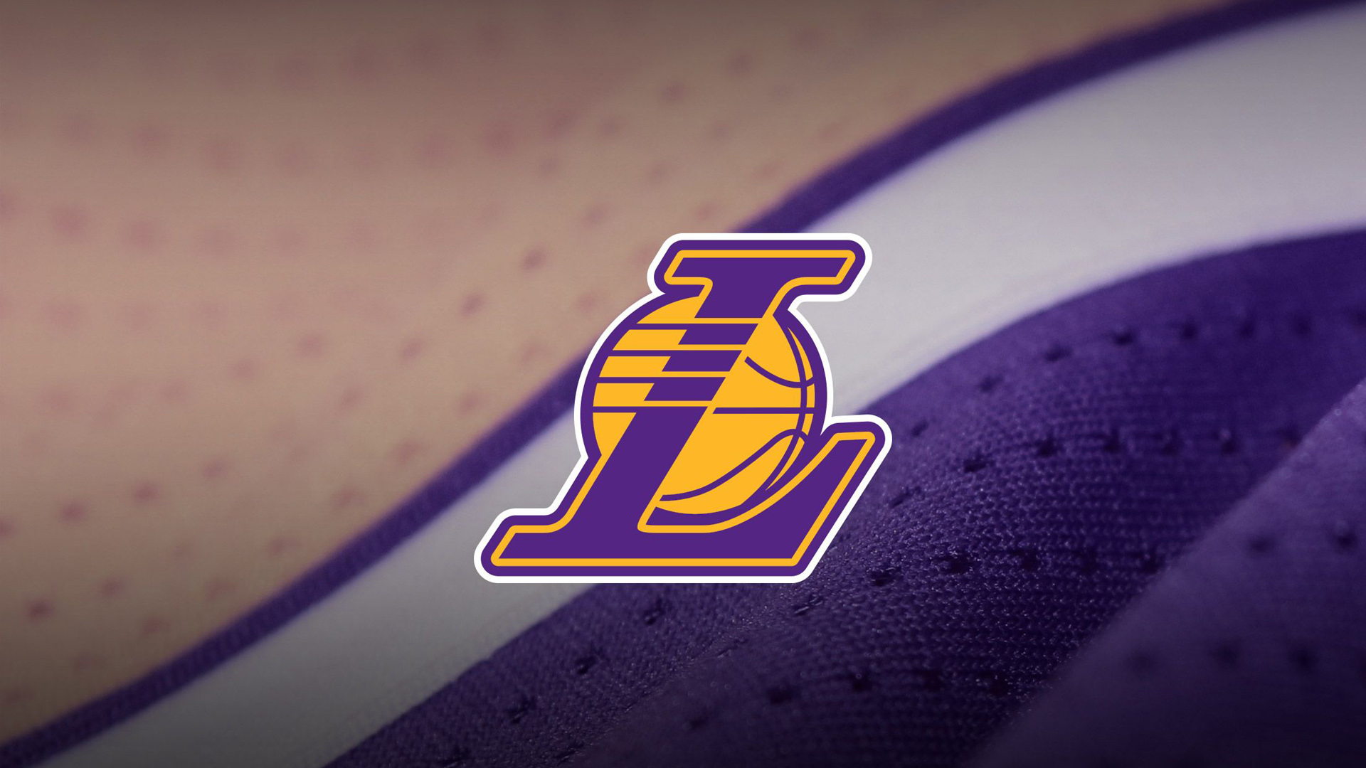 Lakers Logo In Cloth Wallpaper Basketball 2K Sports