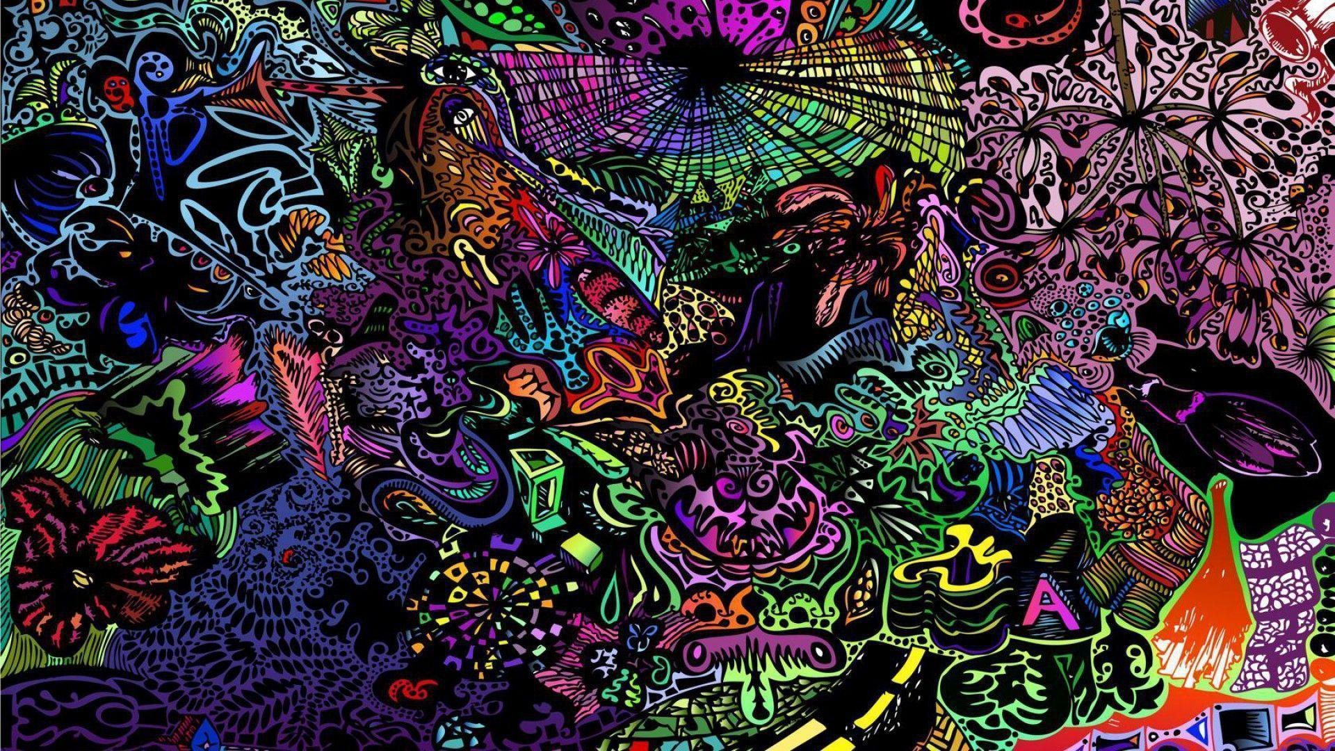Colorful Art 2K Trippy