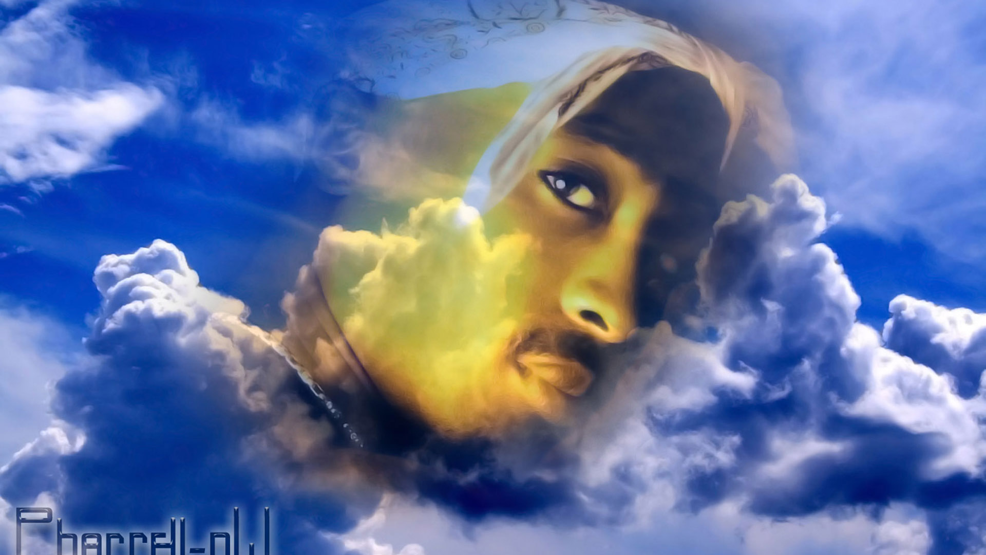 Pac Tupac In Blue Sky Wallpaper 2K Music