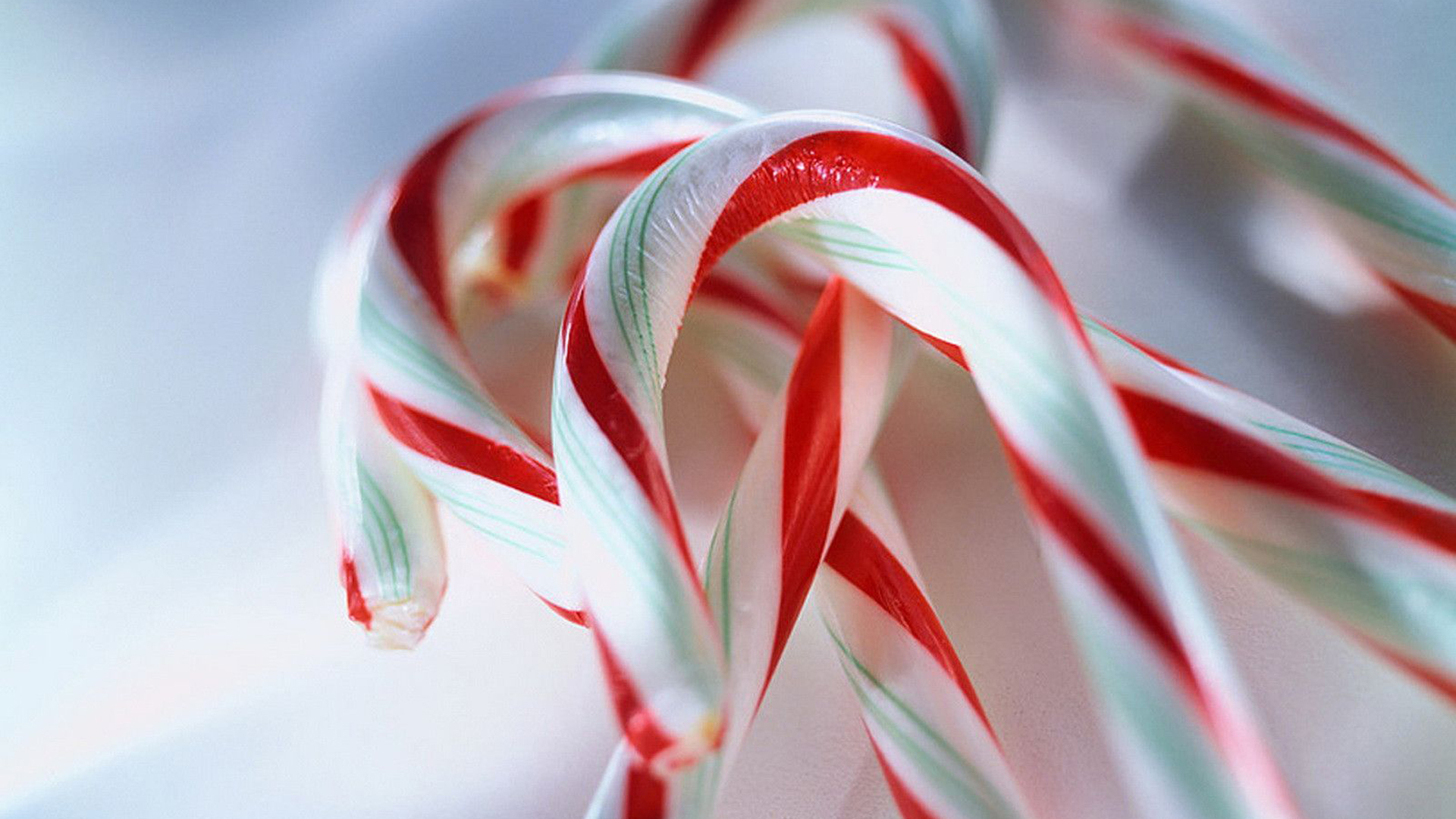 Candy Canes In White Wallpaper 2K Candy Cane