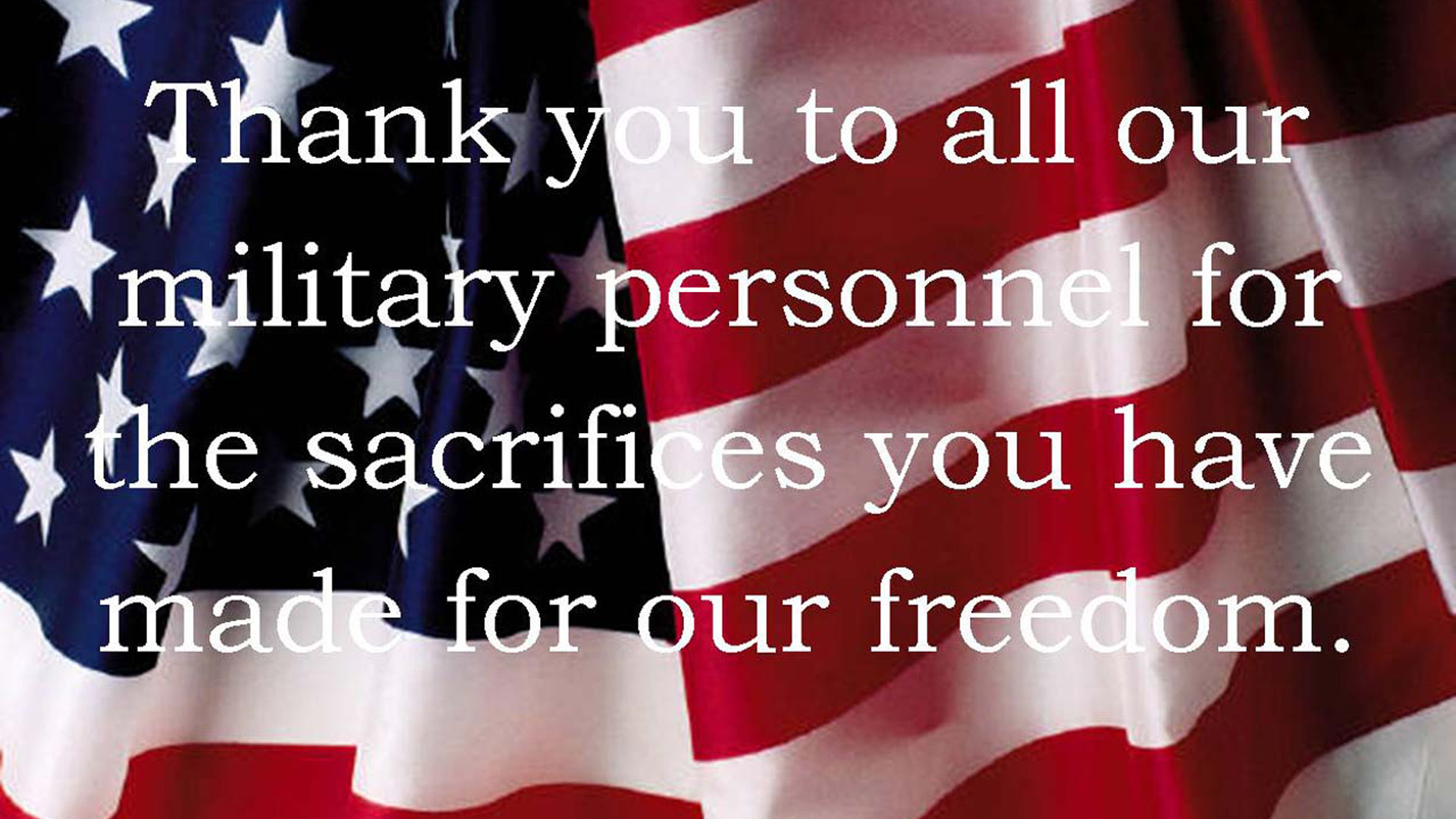 Thank You To All Our Military Personnel For The Sacrifices You Have 2K Veterans Day
