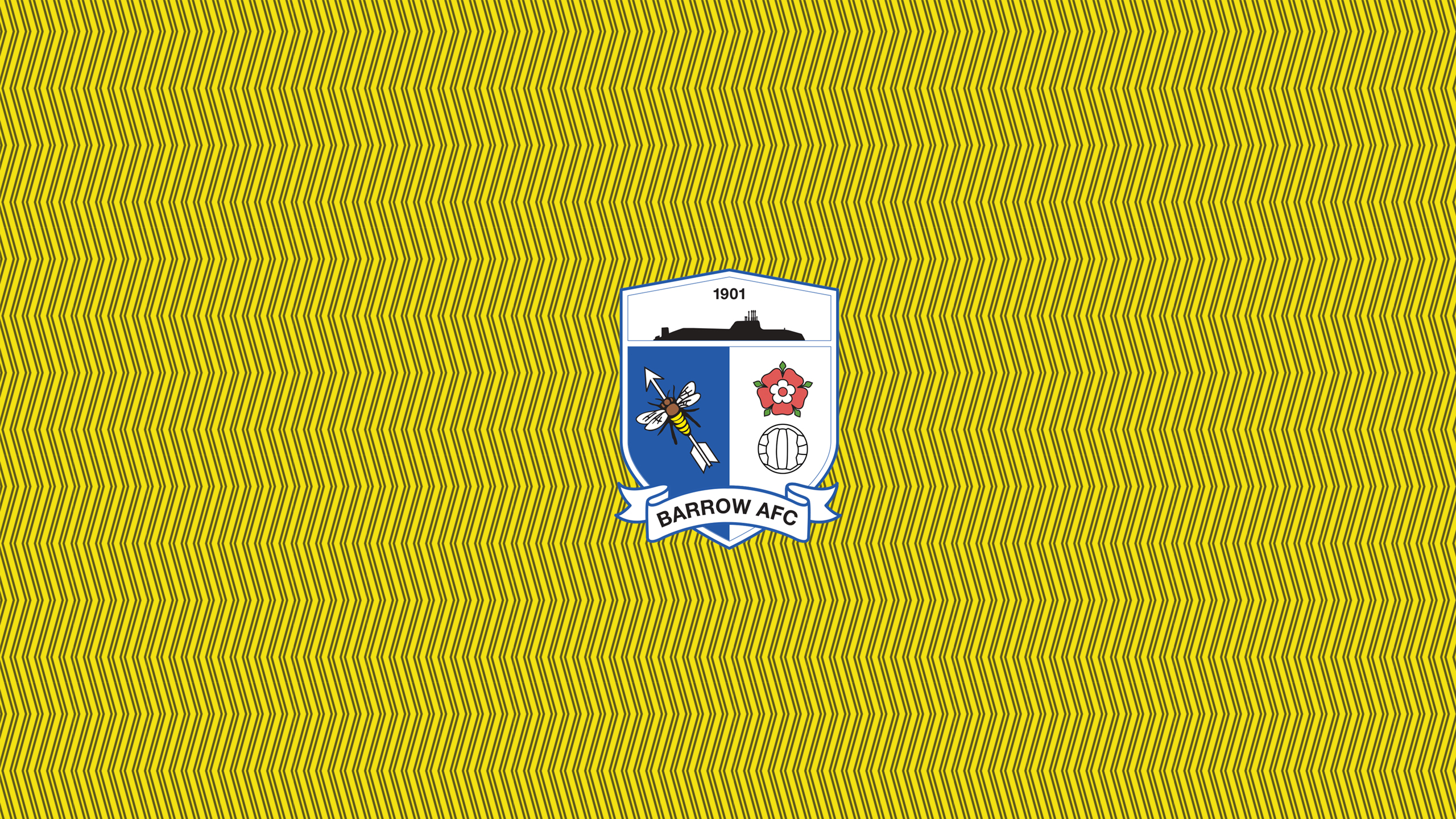 Emblem Logo Soccer Yellow Green Wallpaper 2K Barrow AFC