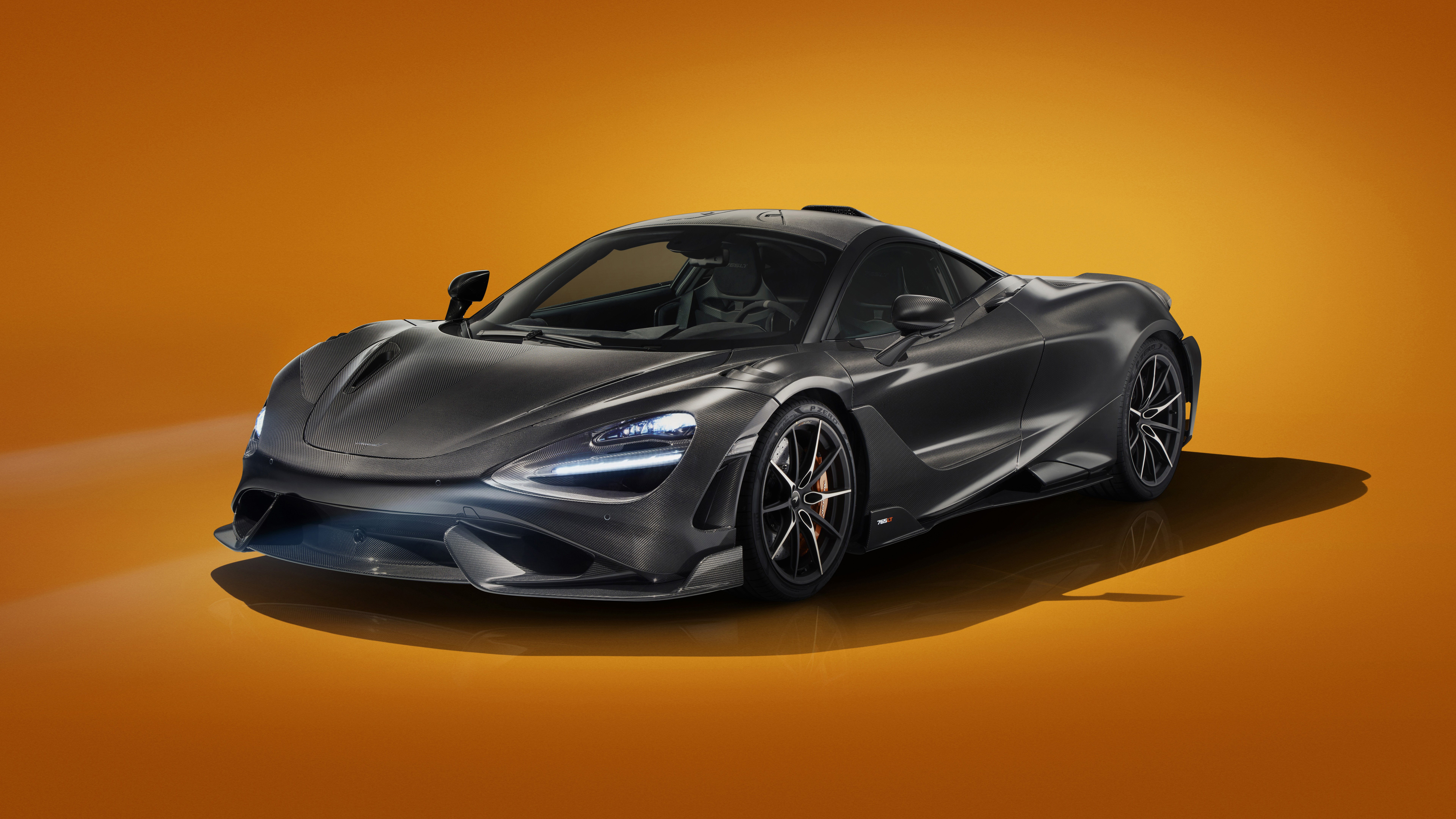 Black McLaren LT Visual Carbon Fibre K K 2K Cars