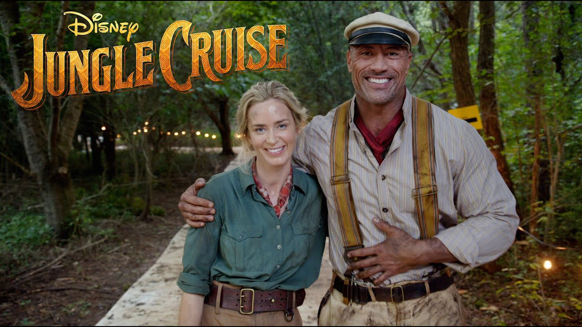Dwayne Johnson Emily Blunt 2K Jungle Cruise