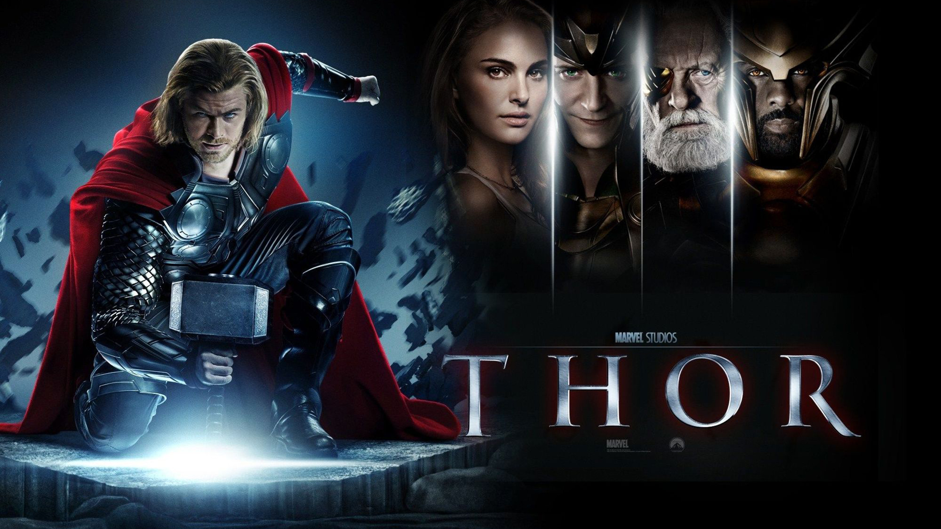 Loki Movies Chris Hemsworth Heimdall Jane Foster Natalie Portman Odin Thor 2K Loki