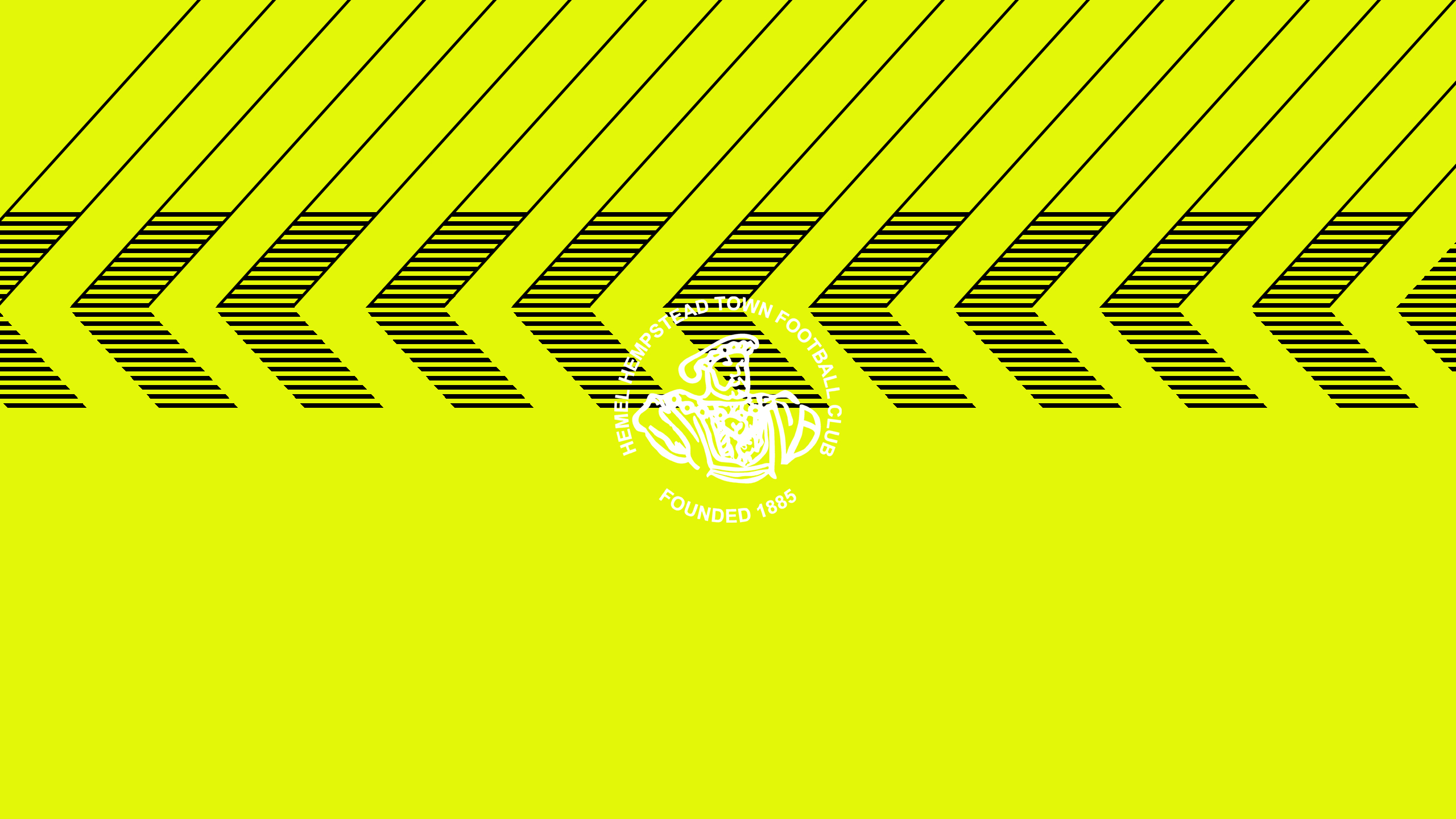 Emblem Logo Soccer Light Green Wallpaper 2K Hemel Hempstead Town FC