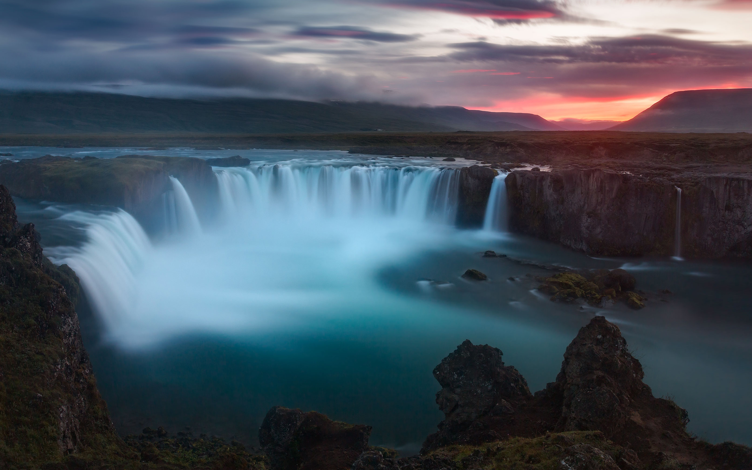 Godafoss Waterfalls Iceland