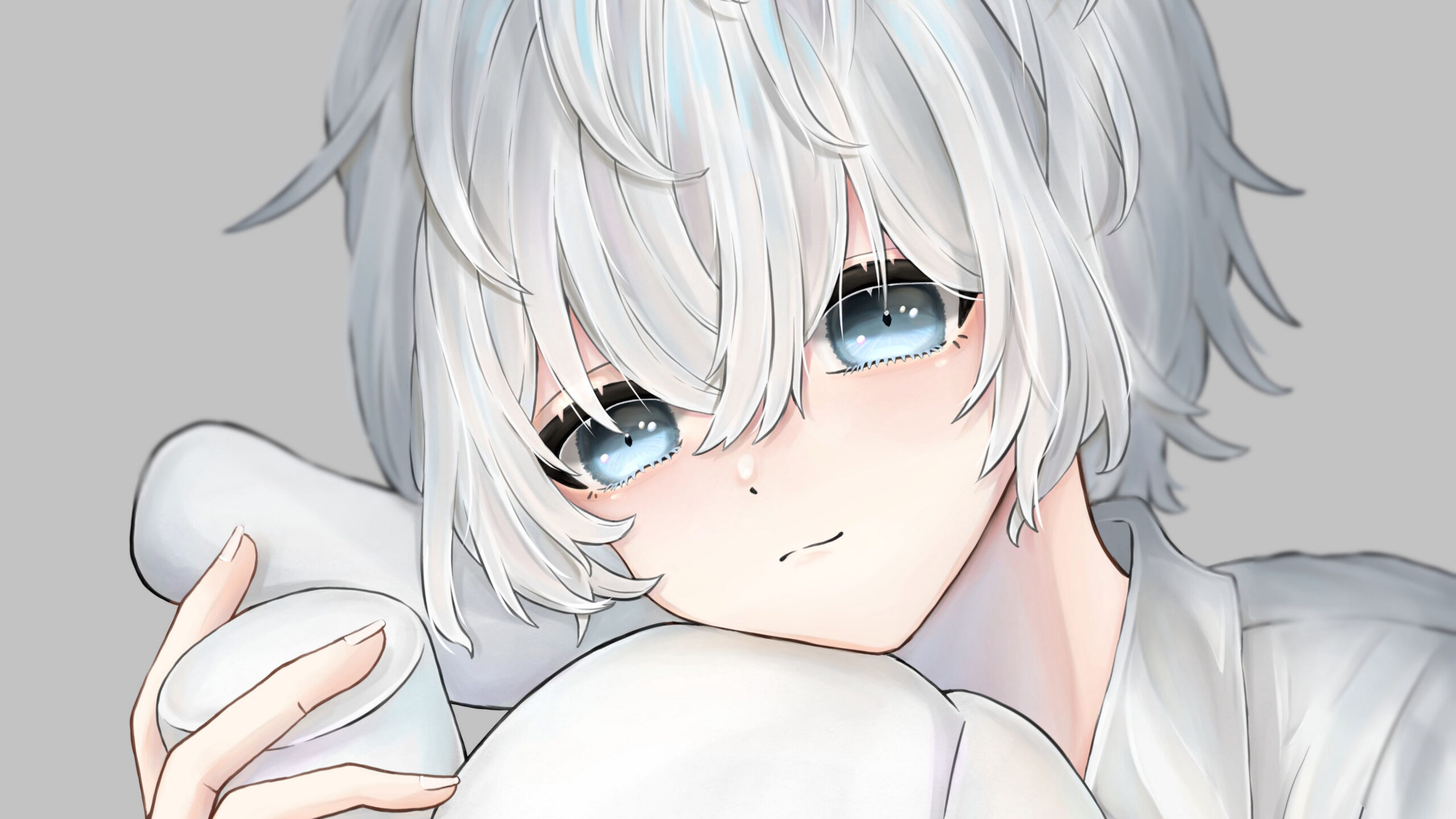 Blue Eyes White Hair Anime Boy K 2K Anime Boy